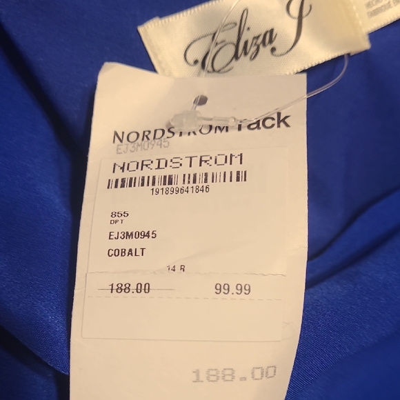 Eliza J Royal Blue Maxi Dress - Picture 3 of 7